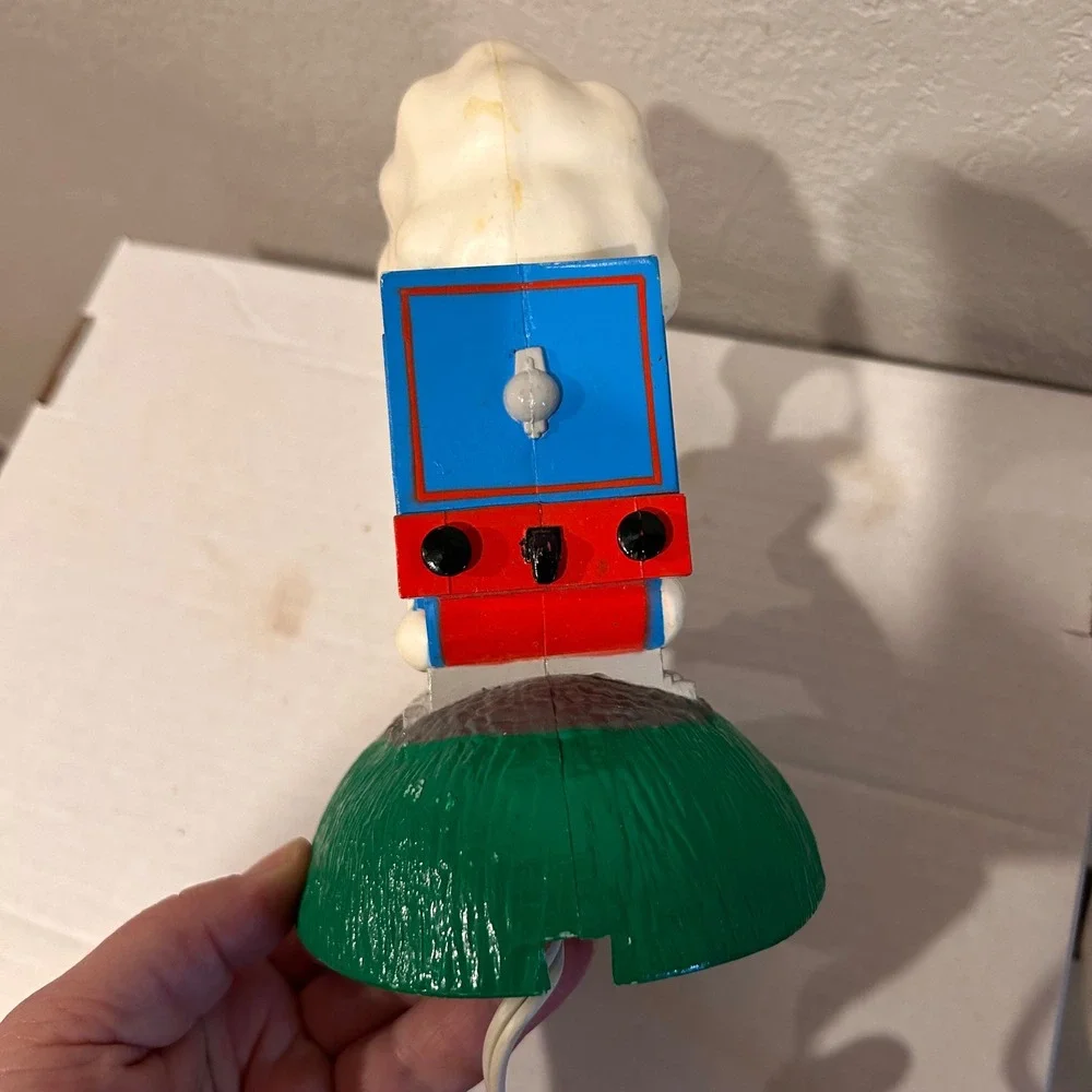 VTG 1992 Thomas the Tank Engine Train‎ Light Up Smoke Cloud Display Figurine